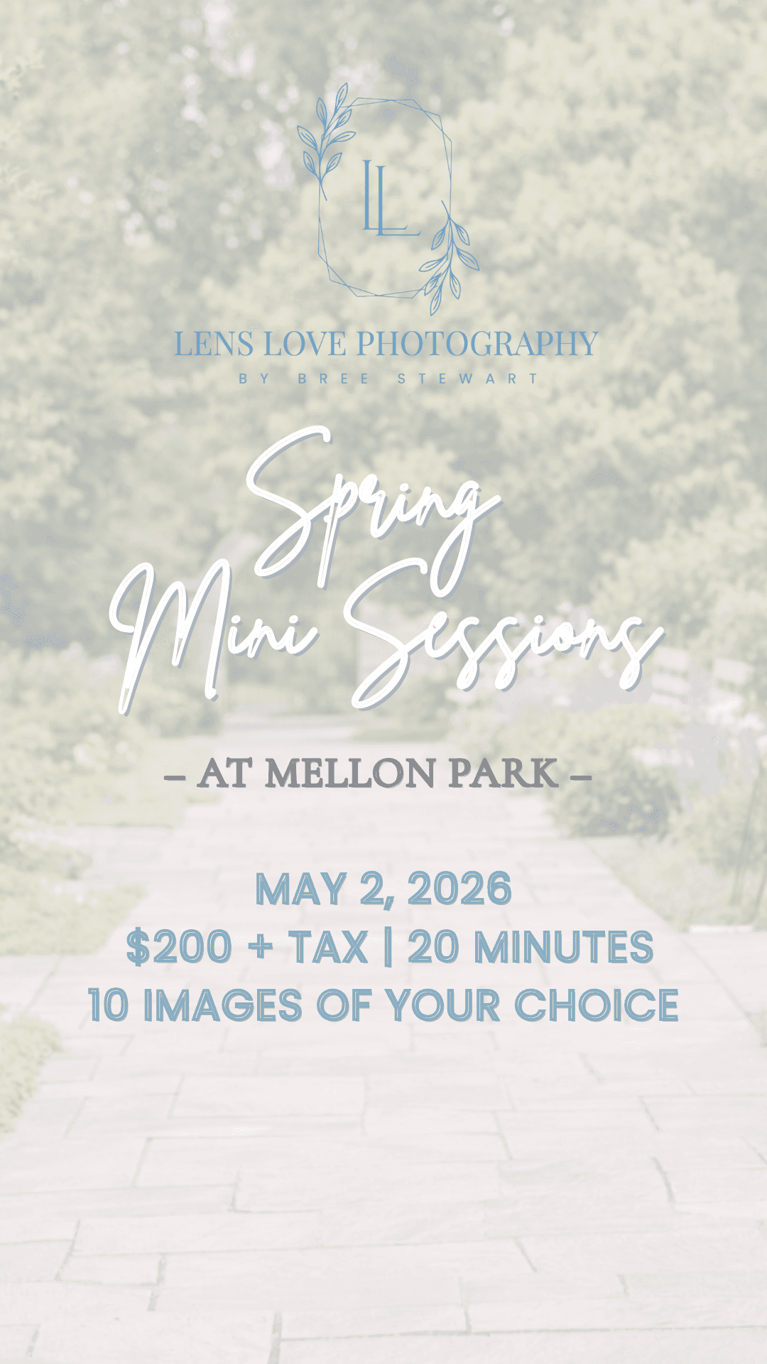 Spring Minis at Mellon Park